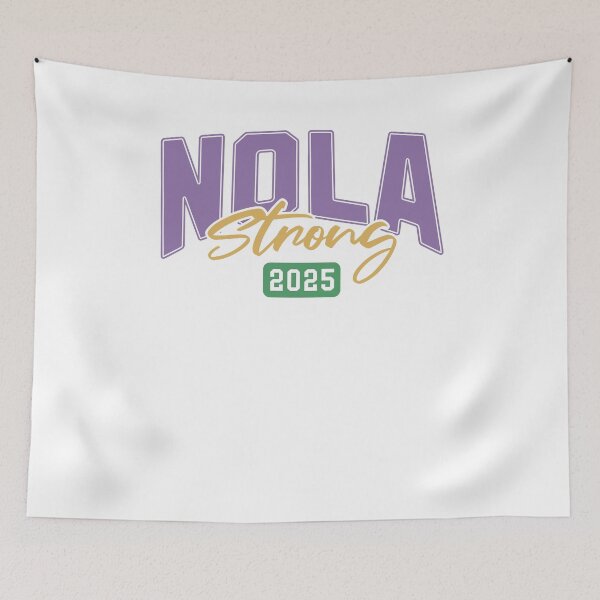 Item preview, NOLA Strong 2025 Support New Orleans Louisiana Lovers designed and sold by DreamyNature.