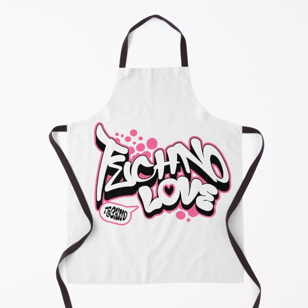 Item preview, TECHNO - Love Graffiti Dreams (Pink/Black) designed and sold by Discothreadz.