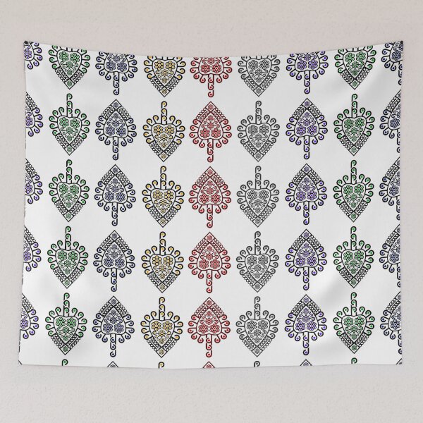Item preview, Folk art, pattern of Polish highlanders - Parzenica designed and sold by mikistudio.