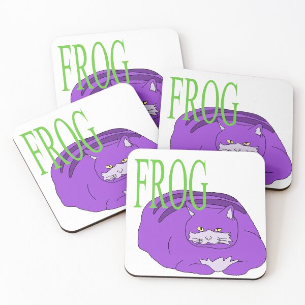 Item preview, Big Purple Cat - Frog designed and sold by The-Fregg-Barn.