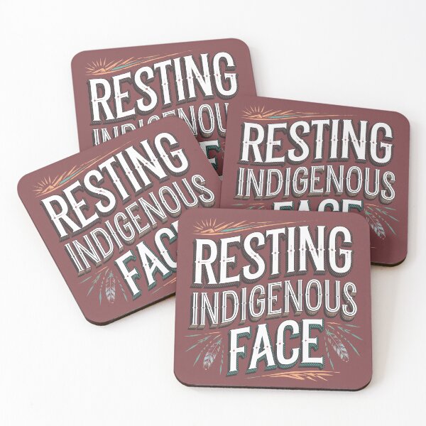 Item preview, Resting Indigenous Face designed and sold by AniArtPL.