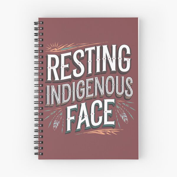 Item preview, Resting Indigenous Face designed and sold by AniArtPL.