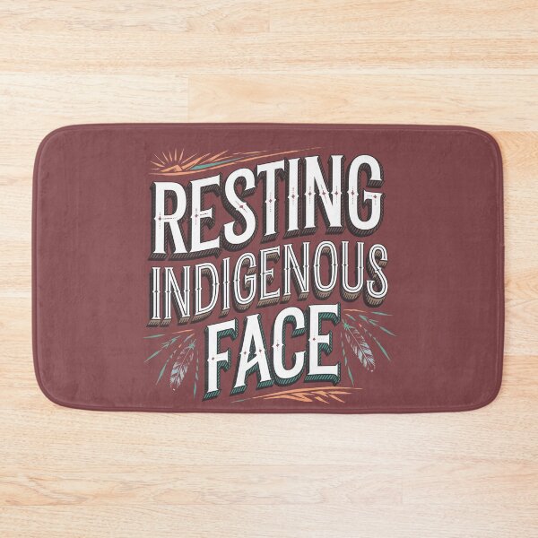 Item preview, Resting Indigenous Face designed and sold by AniArtPL.