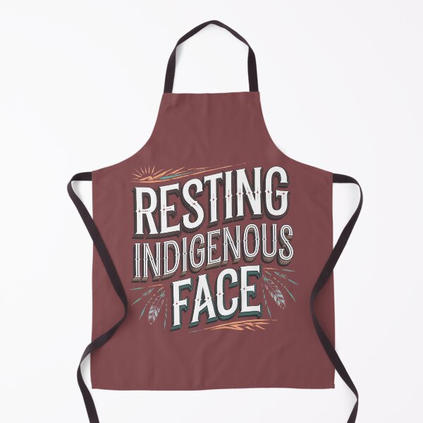 Item preview, Resting Indigenous Face designed and sold by AniArtPL.