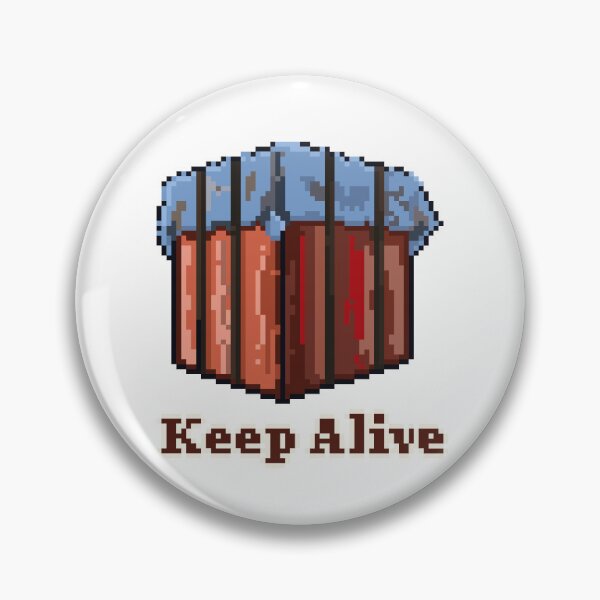 Item preview, PUBG Crates Keep Alive PIXEL designed and sold by Ekira Pop Pixel.
