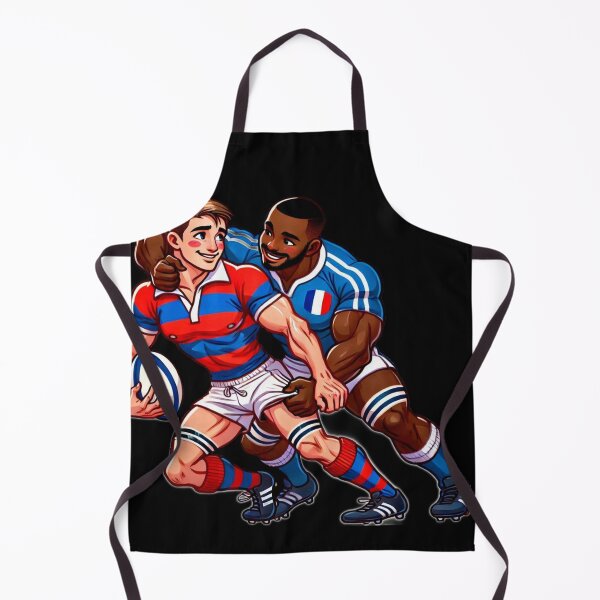 Item preview, Hello Handsome! Rugby Fun Daddies - LGBTQ Gay Pride Berber Brushstrokes Graphic Design designed and sold by ItsAKinkThing.