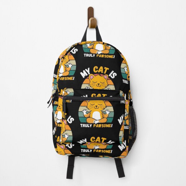 Item preview, Retro Kitty Love it's Pawsome Funny Cat Yoga designed and sold by Luckyart5.
