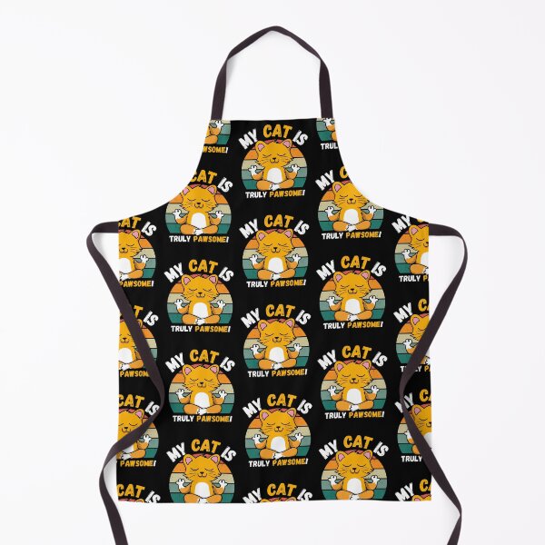 Item preview, Retro Kitty Love it's Pawsome Funny Cat Yoga designed and sold by Luckyart5.