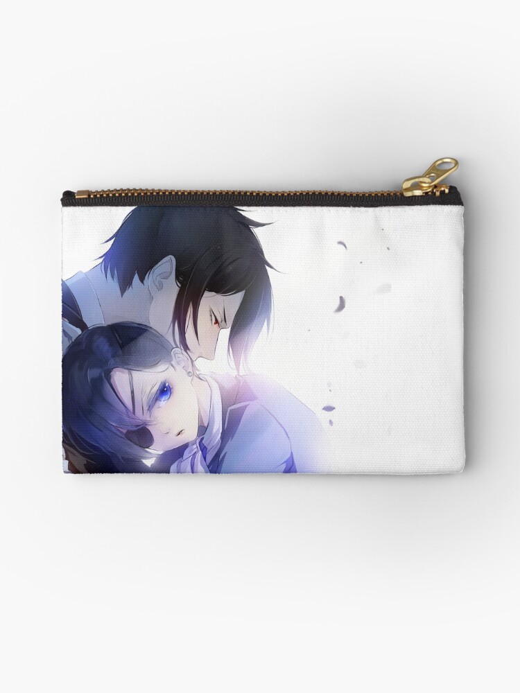 Black Butler Sebastian X Ciel Zipper Pouch By Marmaladica