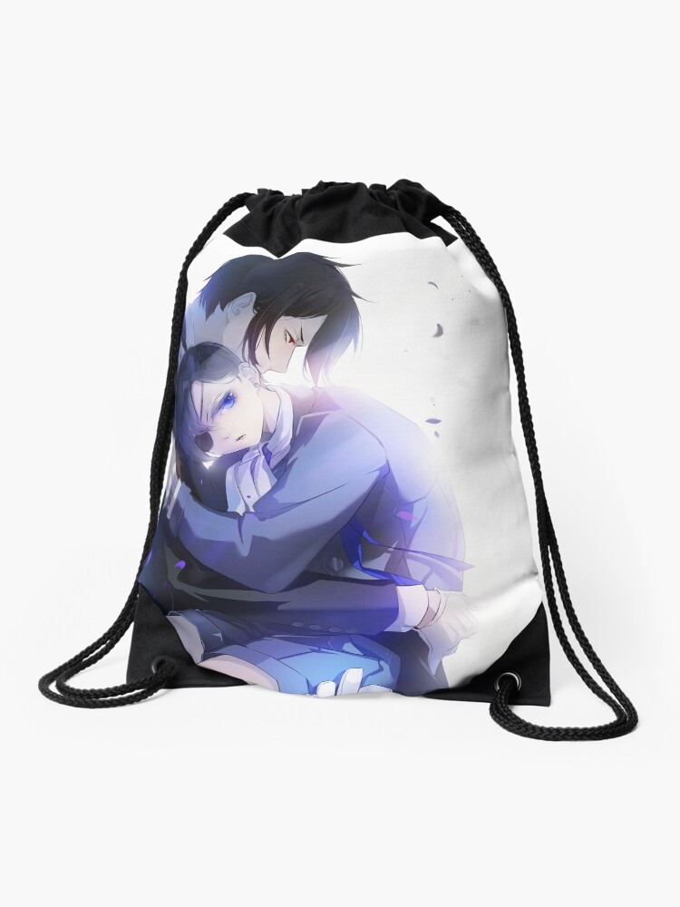 Black Butler Sebastian X Ciel Drawstring Bag By Marmaladica