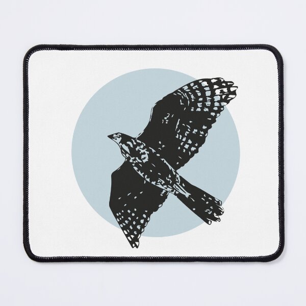 Item preview, Detailed drawing of a hawk designed and sold by alina-k-design.