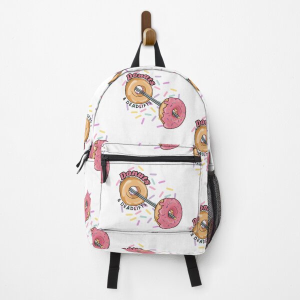 Item preview, Donuts & Deadlifts White designed and sold by BirdseyDesigns.