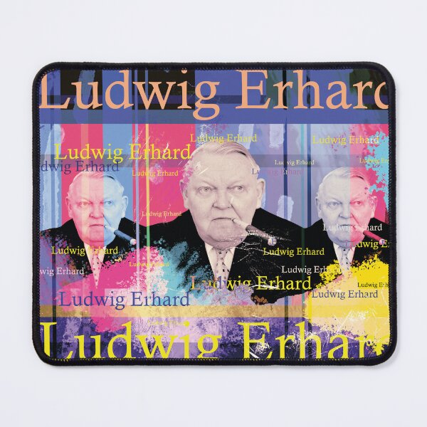 Item preview, Ludwig Erhard Portrait designed and sold by Mauswohn.