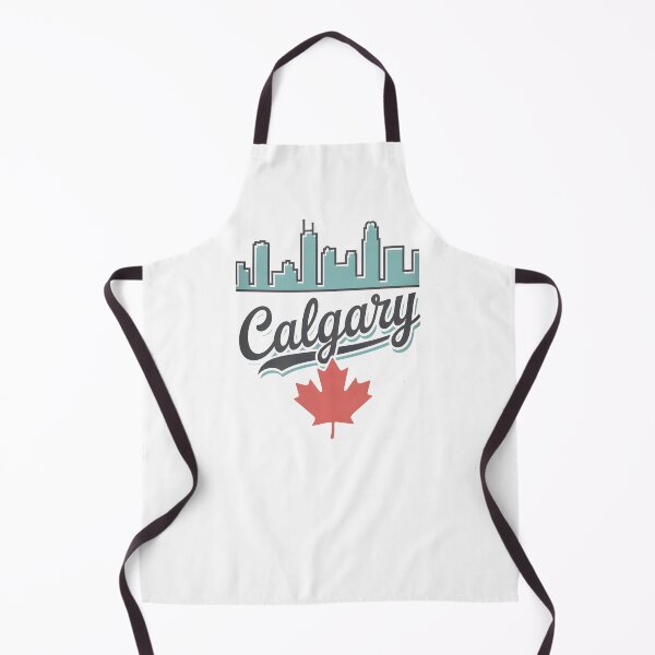 Item preview, Calgary Alberta Canada Minimalist Skyline Maple Leaf Pride designed and sold by HowToCanadian.