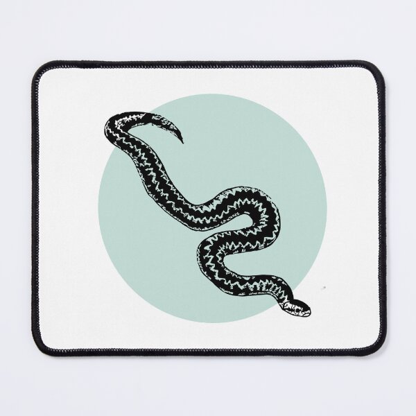 Item preview, Detailed drawing of a snake designed and sold by alina-k-design.