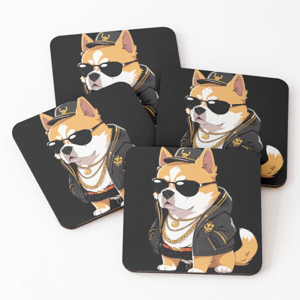 Item preview, Gangster Shiba Inu designed and sold by Getup-clothing.