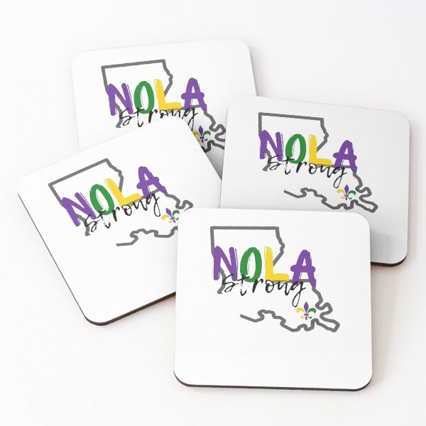 Item preview, NOLA Strong New Orleans French Quarter designed and sold by DreamyNature.