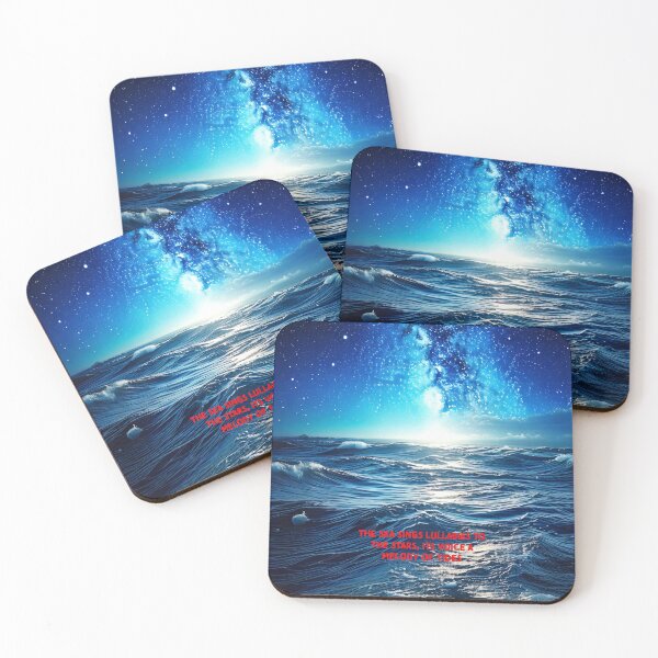 Item preview, Whispers of the Ocean - Poetry Fantasy Art Work designed and sold by Unwind-Art-Work.