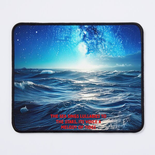 Item preview, Whispers of the Ocean - Poetry Fantasy Art Work designed and sold by Unwind-Art-Work.