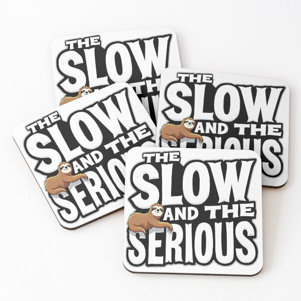 Item preview, The Slow And Serious Sloth designed and sold by AlphaTeez.