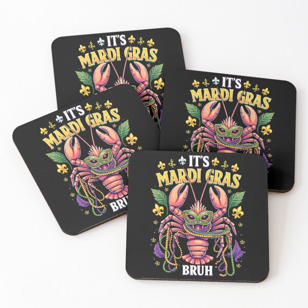 Item preview, Bruh Mardi Gras Crawfish Carnival designed and sold by Blok45.