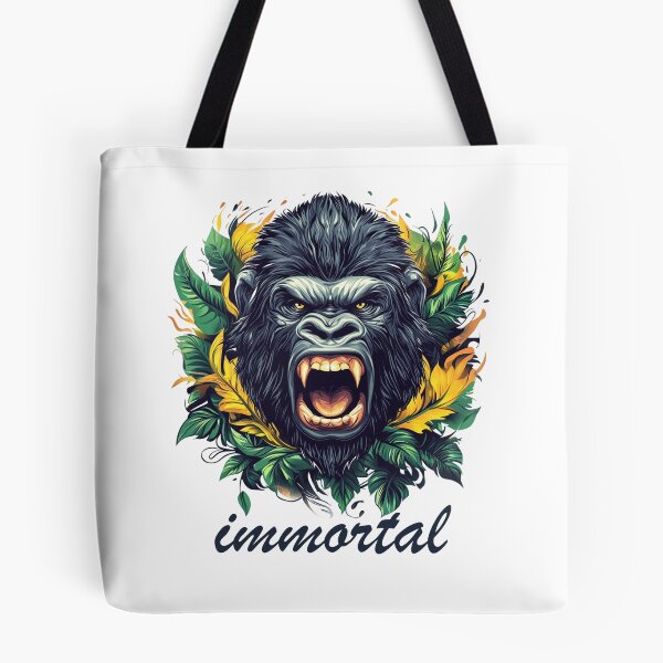 Item preview, Immortal Gorilla Artwork – Bold Statement Design designed and sold by AbderraimArt.