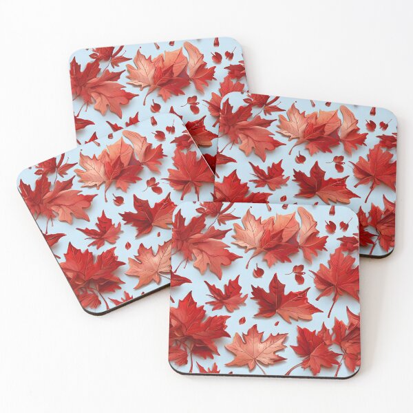 Item preview, Maple Leaves Pattern designed and sold by HOMETOWN86.
