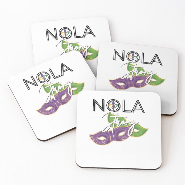Item preview, Nola Strong New Orleans Mardi Gras designed and sold by DreamyNature.