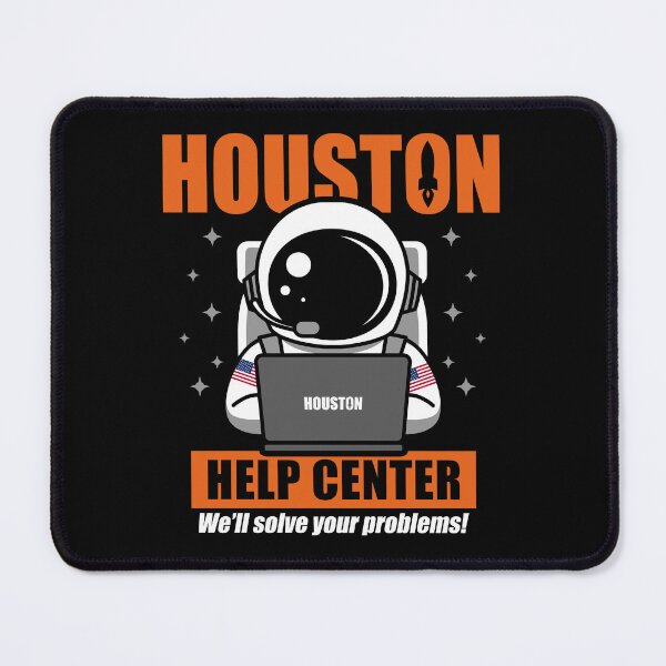 Item preview, Funny Houston Astronaut Call Center Cartoon Meme designed and sold by BoggsNicolasArt.
