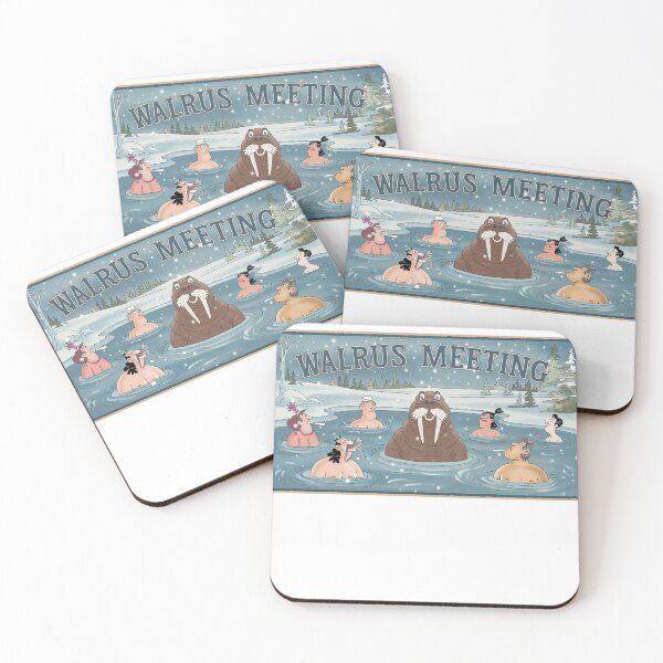 Item preview, WALRUS MEETING designed and sold by GIPR.