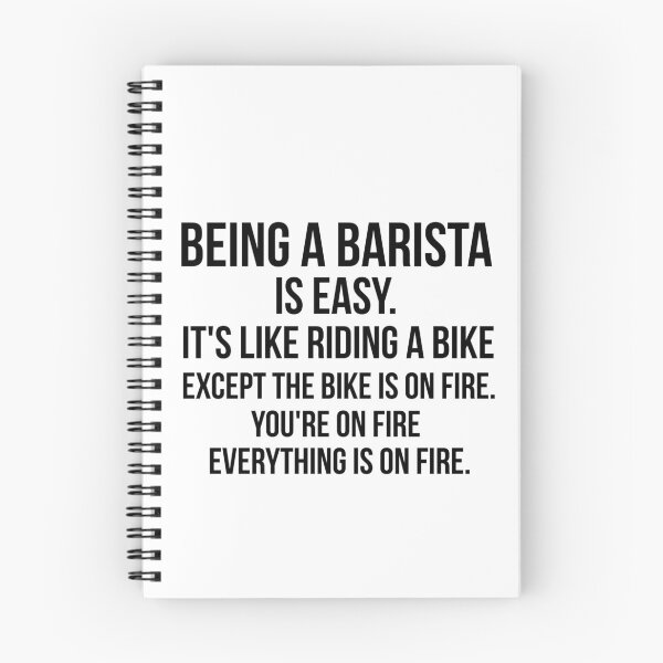 Item preview, Being a Barista Is Easy designed and sold by Renware.