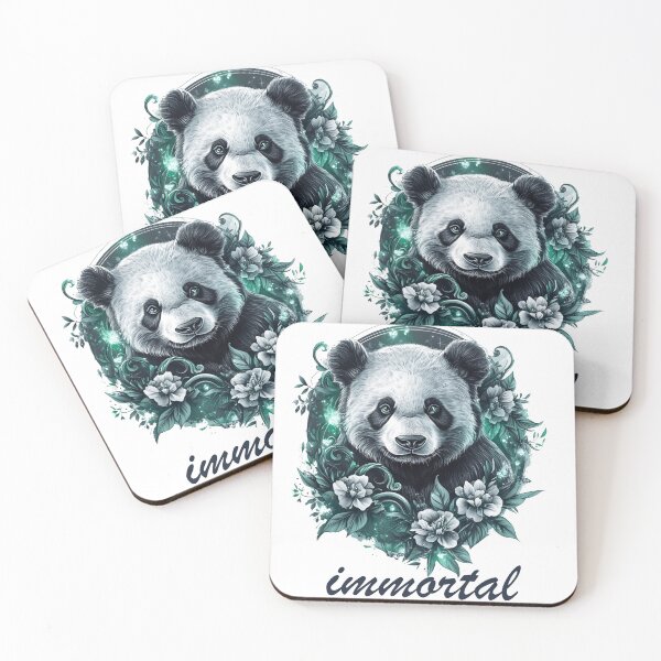 Item preview, Immortal Panda Artwork – Bold Statement Design designed and sold by AbderraimArt.