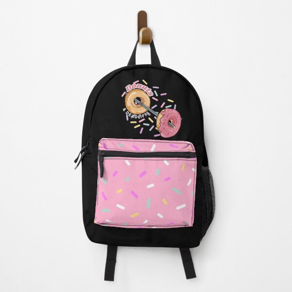 Item preview, Donuts & Deadlifts (Large Black) designed and sold by BirdseyDesigns.