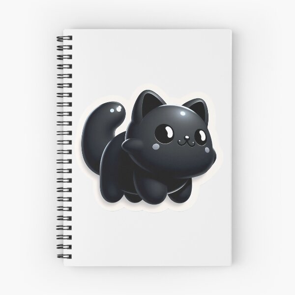 Item preview, Cute black cat designed and sold by Giuseppe Cammino.