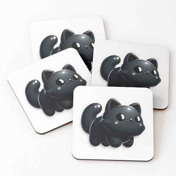 Item preview, Cute black cat designed and sold by Giuseppe Cammino.