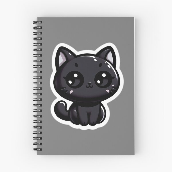 Item preview, Cute black cat designed and sold by Giuseppe Cammino.