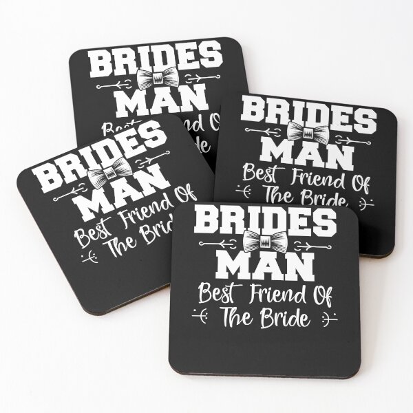 Item preview, Bridesman Best Friend of Bride Wedding Bridal Party designed and sold by Dressed For  Duty.