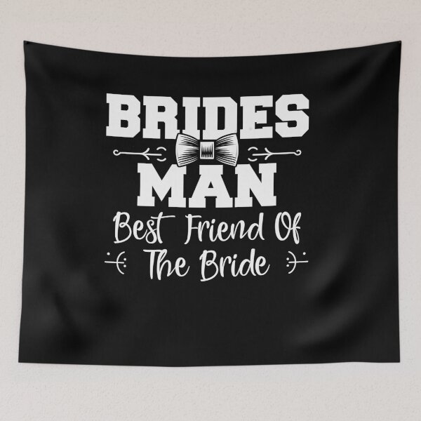 Item preview, Bridesman Best Friend of Bride Wedding Bridal Party designed and sold by Dressed For  Duty.