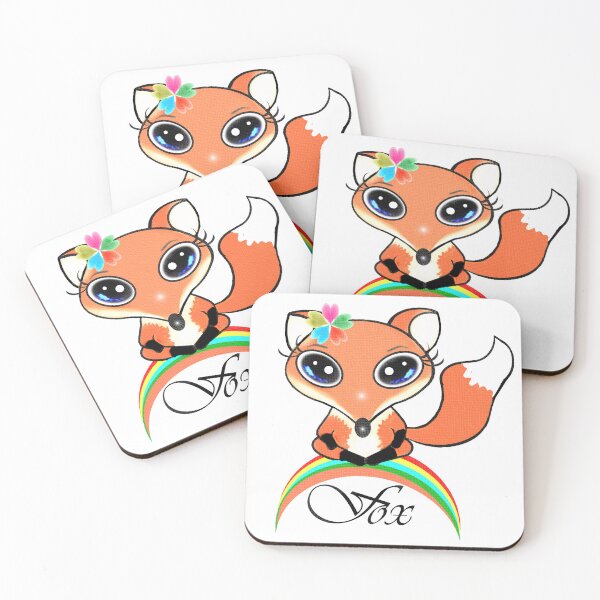 Item preview, Charming fox  designed and sold by Shirley cute art .