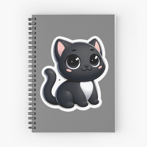 Item preview, Cute black cat designed and sold by Giuseppe Cammino.