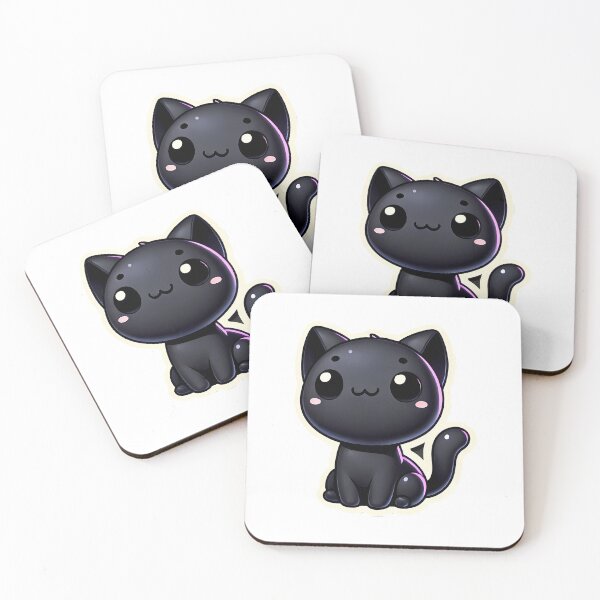 Item preview, Cute black cat designed and sold by Giuseppe Cammino.