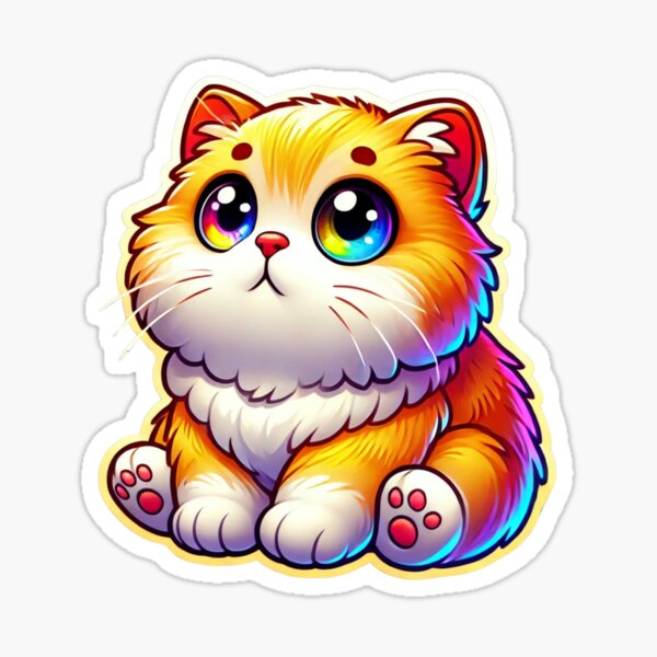 Artikel-Vorschau von Schöne mollige süße Katze, designt und verkauft von Imaginarium Studio.