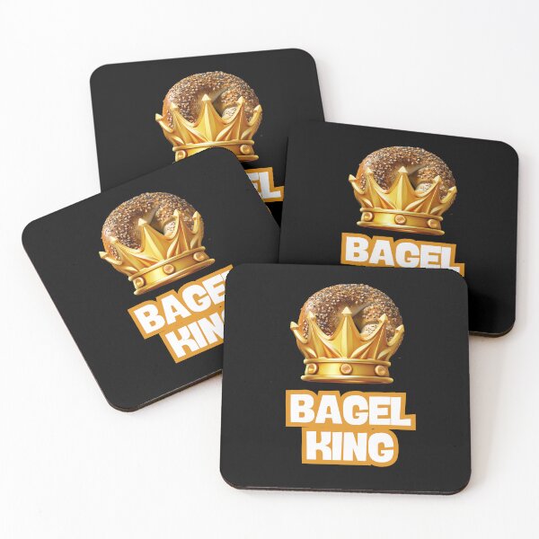 Item preview, Bagel King - Funny Foodie Baking Bagel Lover Design designed and sold by TousheArt.