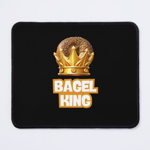 Item preview, Bagel King - Funny Foodie Baking Bagel Lover Design designed and sold by TousheArt.