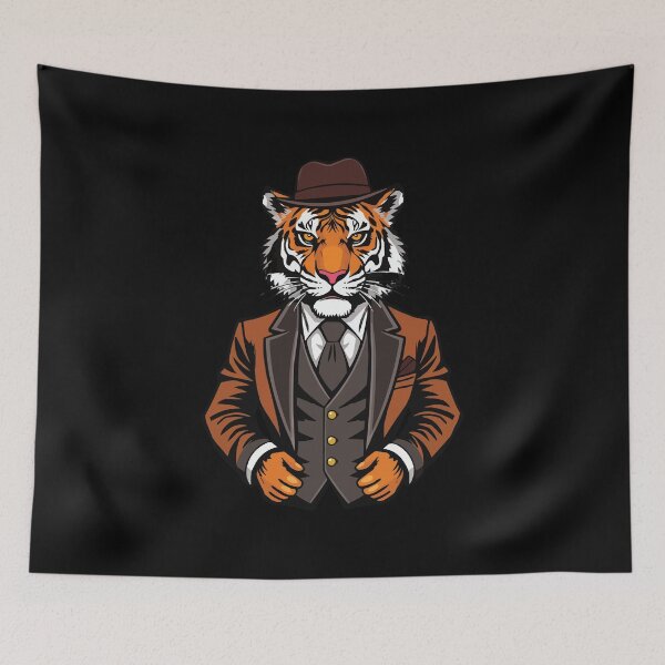 Item preview, Gangster Tiger designed and sold by Getup-clothing.