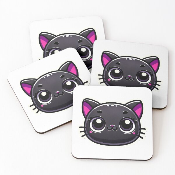 Item preview, Cute black cat designed and sold by Giuseppe Cammino.