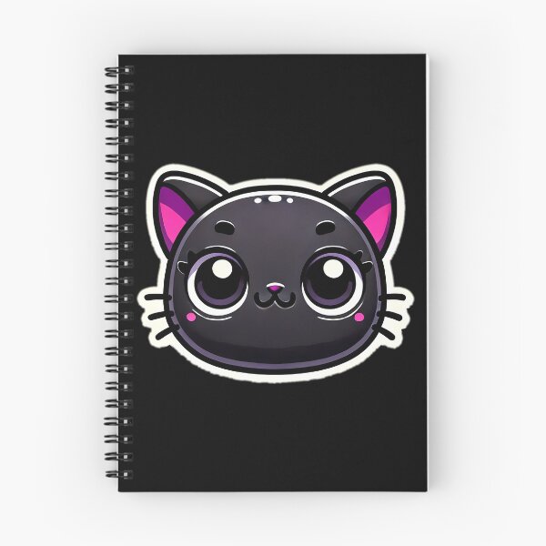 Item preview, Cute black cat designed and sold by Giuseppe Cammino.