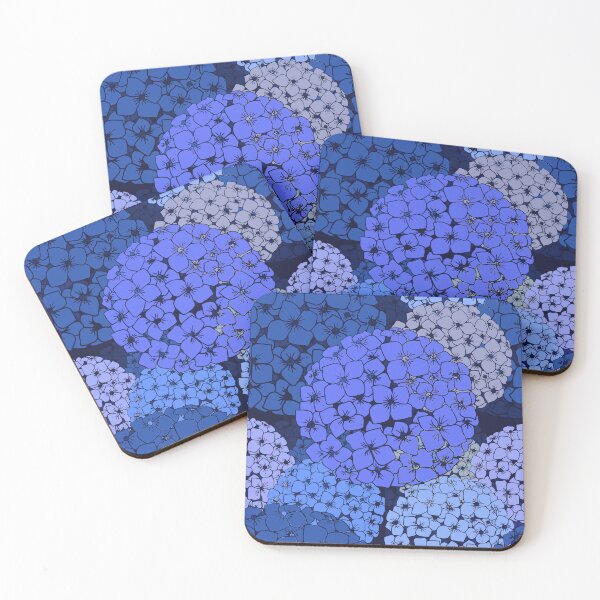 Item preview, Blue Hydrangeas Pattern 1 designed and sold by Cherise Rochelle.