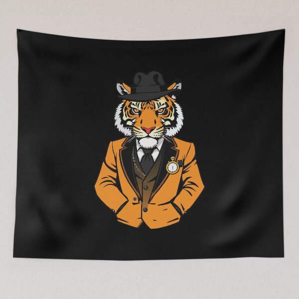 Item preview, Gangster Tiger designed and sold by Getup-clothing.