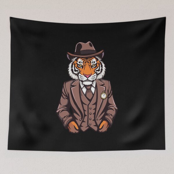Item preview, Gangster Tiger designed and sold by Getup-clothing.